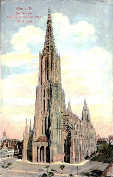Ulmer Münster Vorderseite