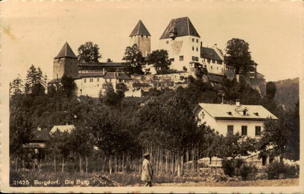 Burdorf, Die Burg Vorderseite
