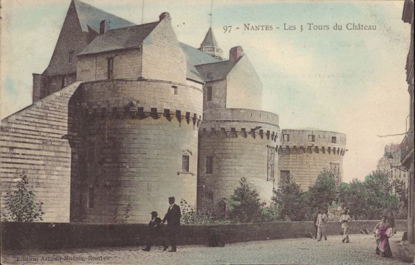 Nantes, les 3 Tours du Château