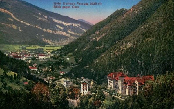 Hotel Kurhaus Passugg Vorderseite