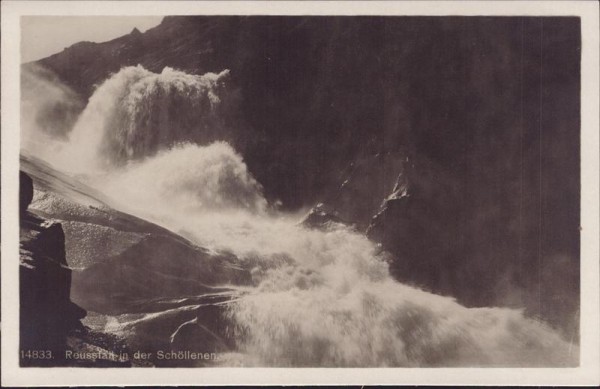 Schöllenen, Reussfall Vorderseite