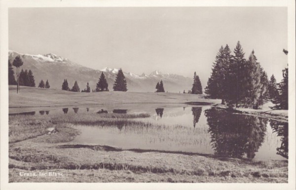 Lac Blanc, Crans