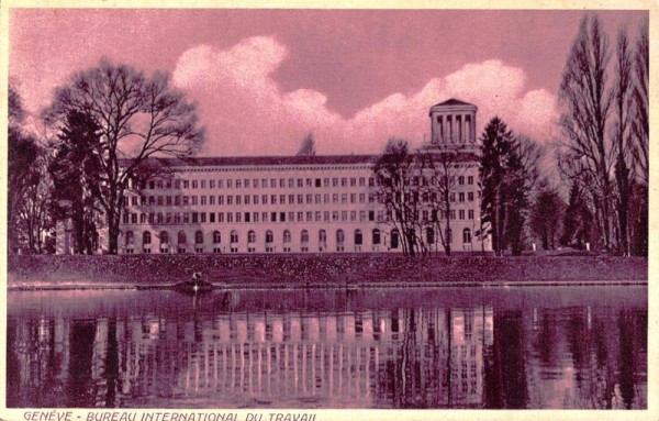 Genève - Bureau International du Travaile Vorderseite