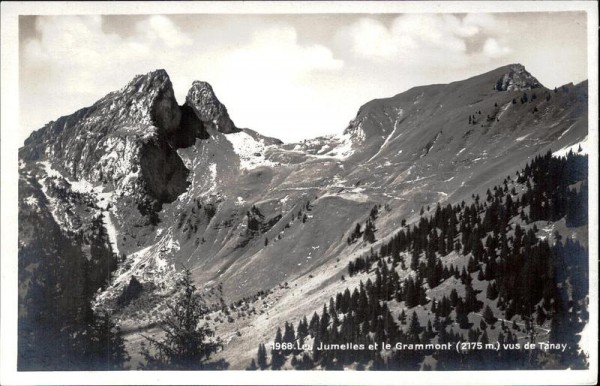 Les Jumelles (2215 m) Vorderseite