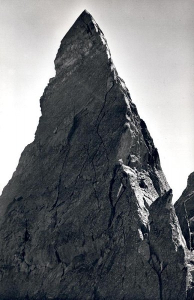 Jägigrat, Grosser Gendarm, Weissmieshütte ob Saas-Grund Vorderseite