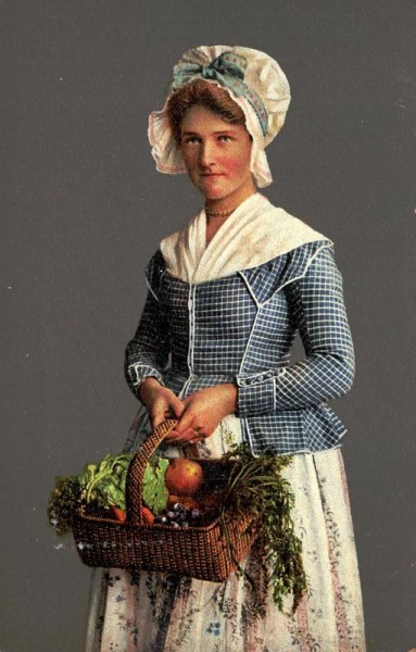 Jeune paysanne genèvoise Vorderseite