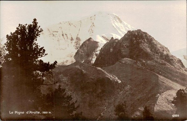 Le Pigne d'Arolla  Vorderseite
