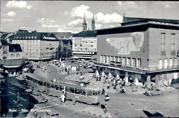 Basel, Barfüsserplatz Vorderseite