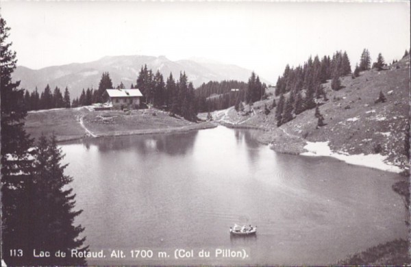 Lac de Retaud, Col du Pillon