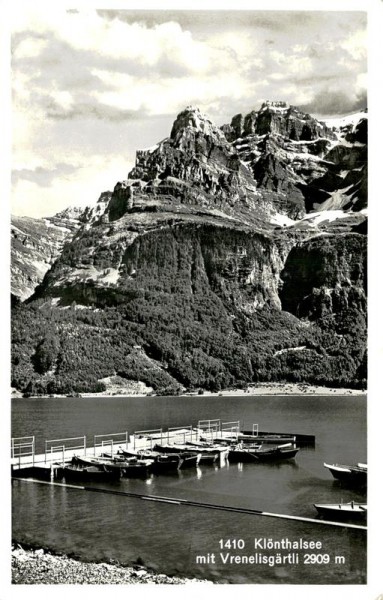 Klönthalersee mit Vrenelisgärtli Vorderseite