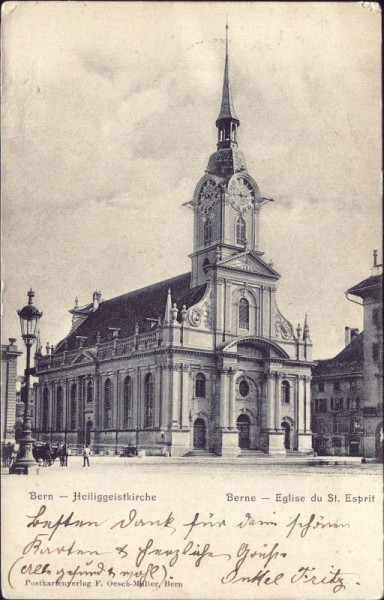 Bern - Heiliggeisstkirche