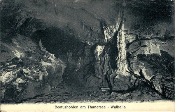 Beatushöhlen am Thunersee - Walhalla Vorderseite