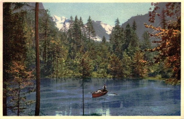 Blausee im Kandertal Vorderseite
