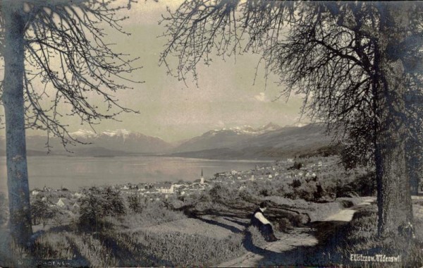 Wädenswil um 1910 Vorderseite