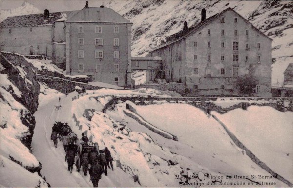Hospice du Grand St. Bernard Vorderseite