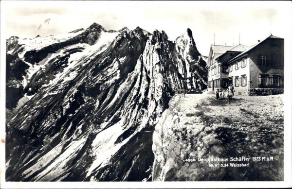 Berggasthaus Schäfler Vorderseite