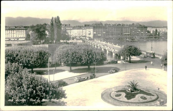 Genève - Pont du Mont-Blanc Vorderseite