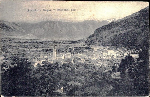 Ansicht von Ragaz Vorderseite