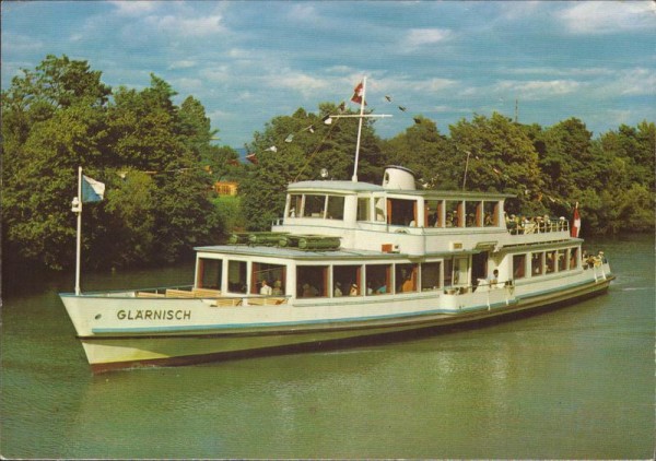 Motorschiff Glärnischm, Zürichsee Vorderseite