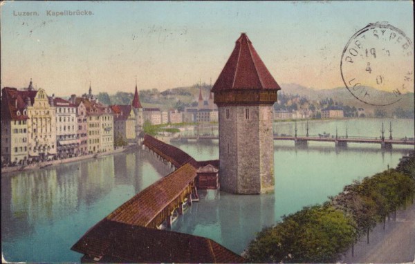 Luzern, Kapellbrücke