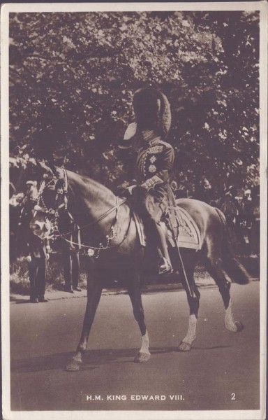 King Edward VIII Vorderseite