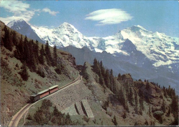 Interlaken, Schynige-Platte-Bahn Vorderseite