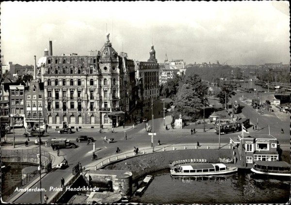 Amsterdam, Prins Hendrikkade Vorderseite