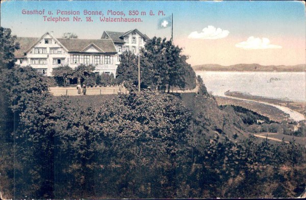 Walzenhausen, Gasthof Sonne, Moos Vorderseite