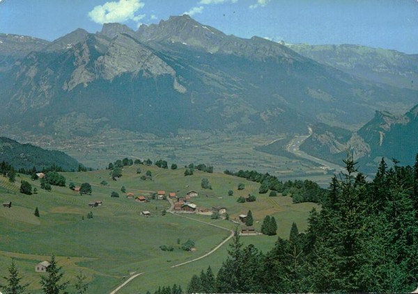St. Margrethenberg mit Gonzen und Alvier Vorderseite