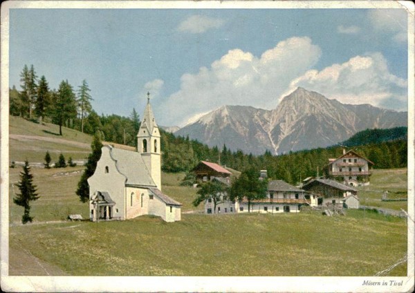 Mösern in Tirol Vorderseite
