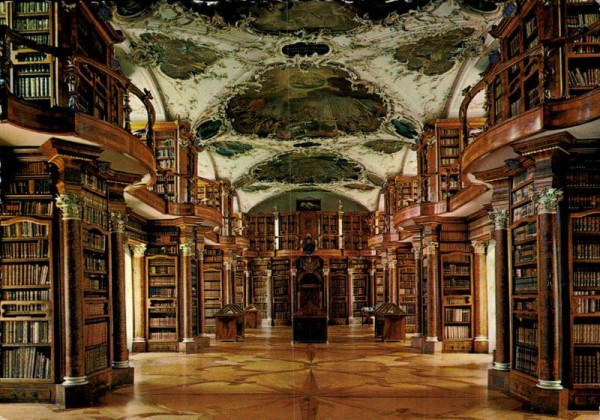 Stiftsbibliothek St.Gallen Vorderseite