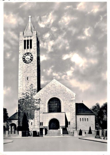 Antonius Kirche Zürich Vorderseite