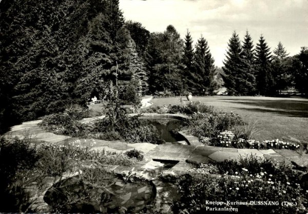 Parklanlagen, Kneipp-Kurhaus Dussnang Vorderseite