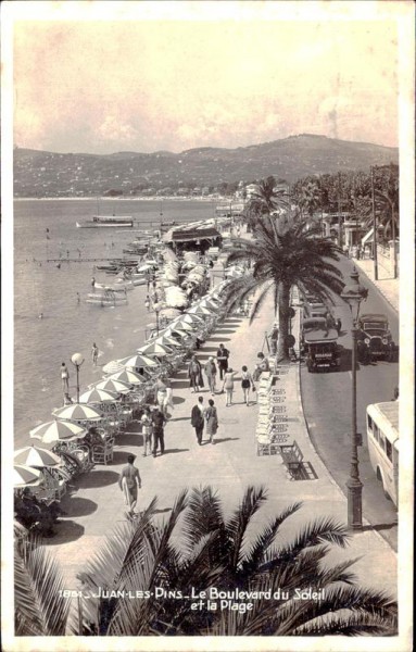 Juan Les Pins - Le Boulevard du Soleil et la Plage Vorderseite