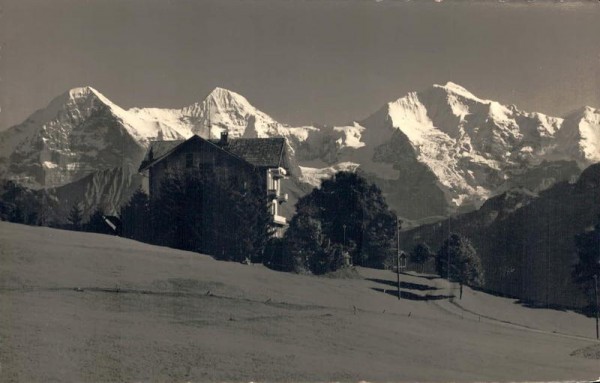 Baeatenberg. Amisbühl. Eiger-Mönch-Jungfrau Vorderseite