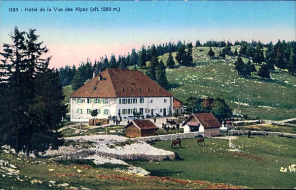 Hotel de la Vue des Alpes Vorderseite