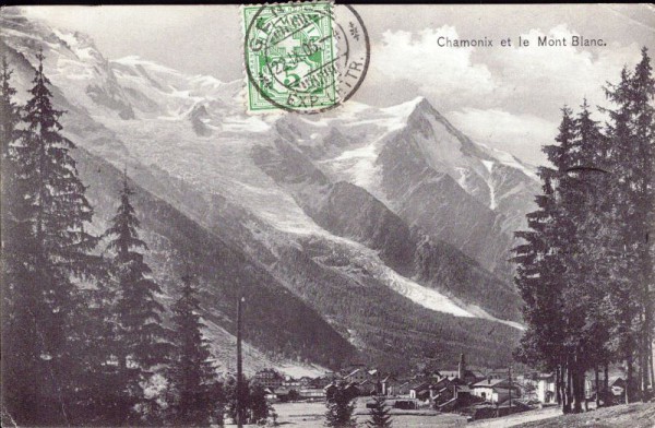 Chamonix et le Mont blanc