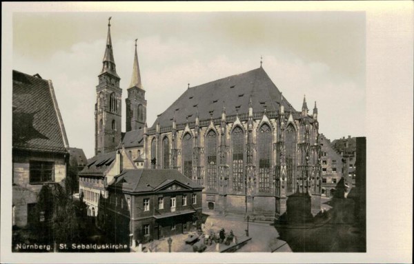 St. Sebaldkirche (Nürnberg) Vorderseite