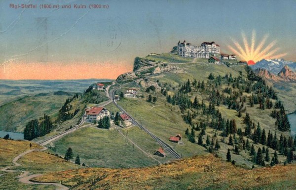 Rigi-Staffel und Kulm Vorderseite