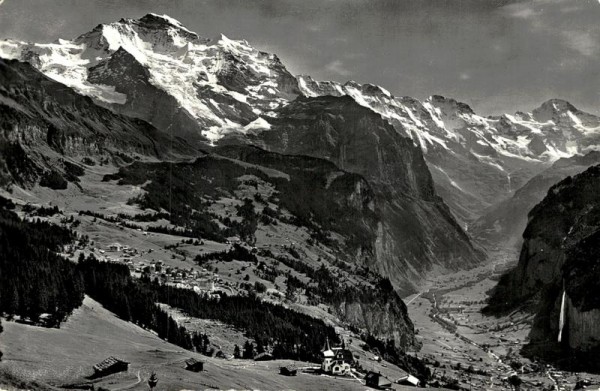 Wengen und Lauterbrunnen Vorderseite