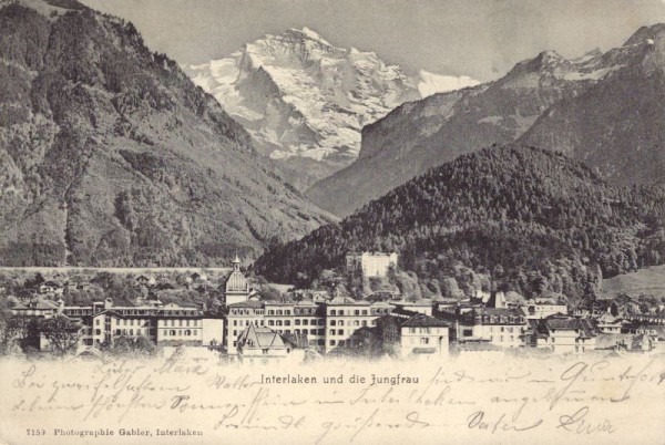 Interlaken und die Jungfrau