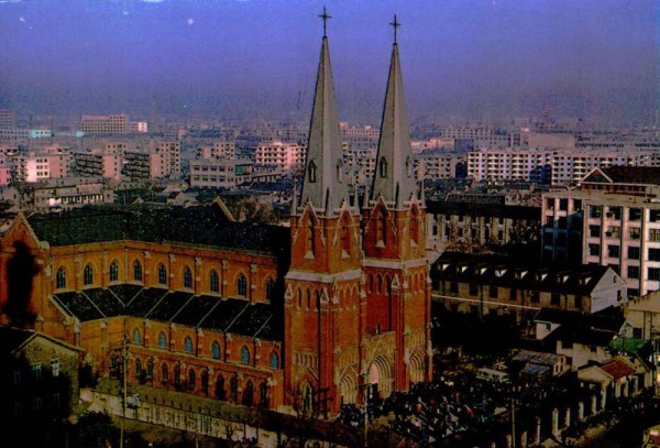 Kathedrale von Schanghai Vorderseite