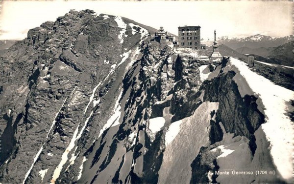 Monte Generoso Vorderseite
