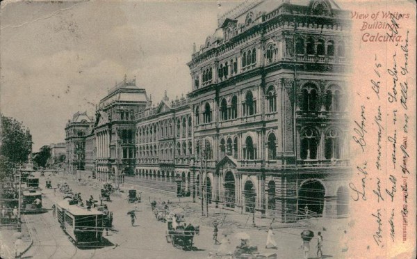 View of Winters Buildings, Calcutta Vorderseite