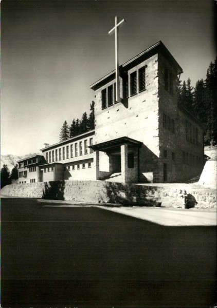 Arosa - Katholische Kirche Vorderseite