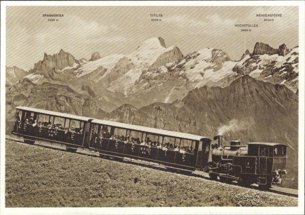Brienz-Rothorn-Bahn, REPRODUKTION Vorderseite