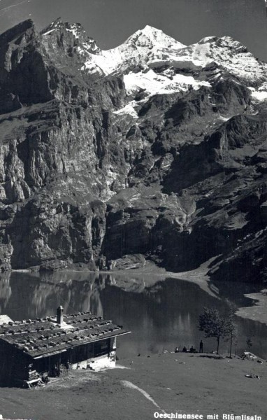 Öschinensee mit Blümlisalp Vorderseite