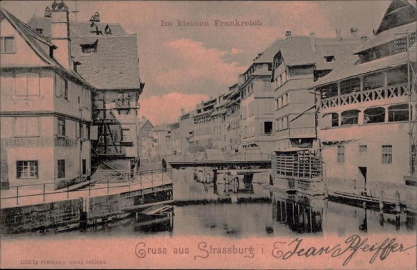Gruss aus Strassburg Vorderseite