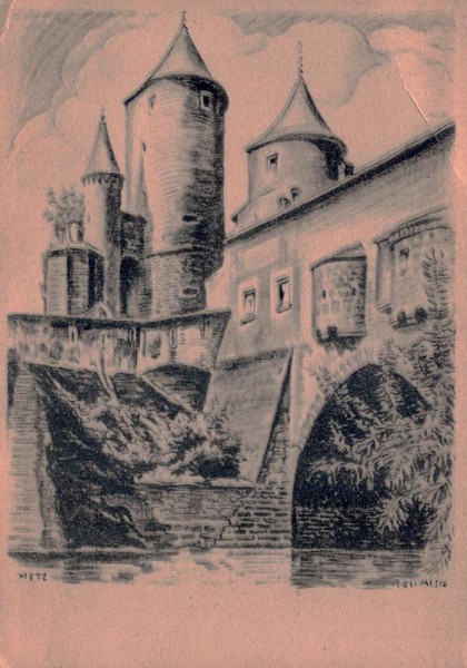 Das grössere Reich Reimefch: Metzg, das Deutsche Tor Vorderseite