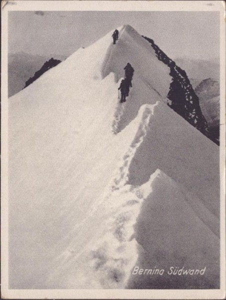 Bernina Südwand,  Vorderseite